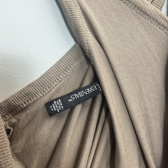 Victorias secret supermodel essentials taupe sleeveless maxi dress small - Picture 2 of 3